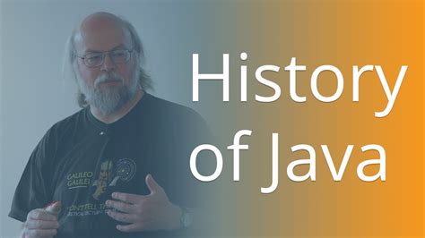 The History Of The Java Programming Language Youtube