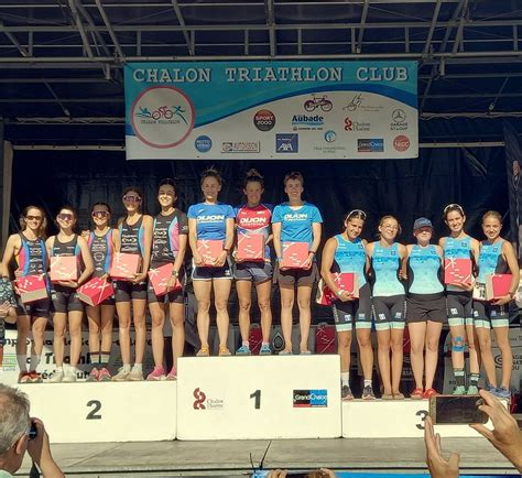 Mâcon Les triathlètes mâconnais ont brillé à Chalon sur Saône