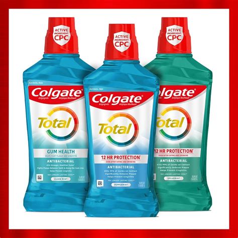 Colgate Total Gum Health Mouthwash Is A Germ Fighting Formula That