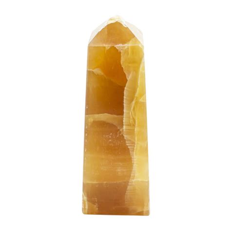 Honey Calcite Obelisk Crystal Vaults