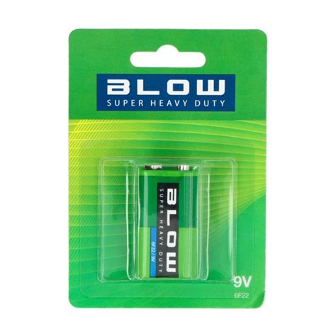 Battery 9V 6F22 batteries - Powered Botland - Robotic Shop