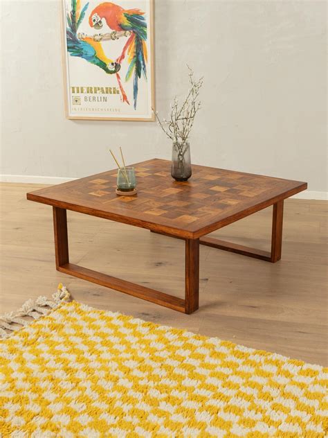 France And S N By Poul Cadovius Coffee Table In Checkerboard Look For