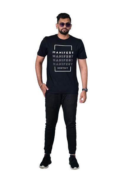 Stylish Black Graphic T-Shirt - Explore the Latest Designs