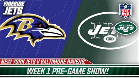 New York Jets V Baltimore Ravens Week Pre Game Show Youtube