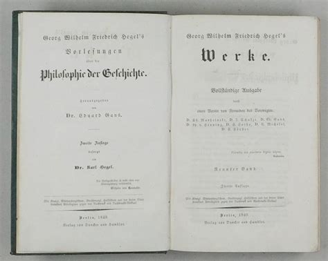 Vorlesungen über Philosophie der Geschichte Herausgegeben von