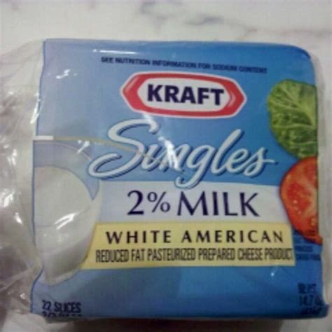 Kraft American Cheese White