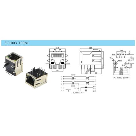 Rj45 Pcb Connector Pinout Informacionpublica Svet Gob Gt