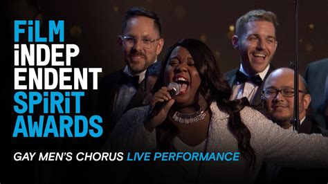 The Gay Men S Choir Performs At The 35th Film Independent Spirit Awards YouTube