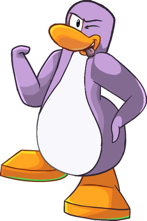 Imagen Pinguino Violeta Claro2png Club Penguin Wiki Fandom