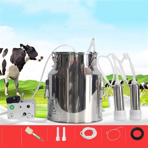 L Electric Milking Machine For Cattle Goat Pulsating Milking Machine