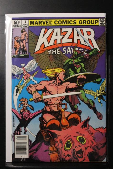 Ka Zar The Savage Newsstand Edition Comic Books Bronze