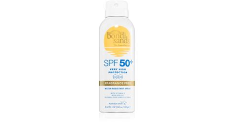 Bondi Sands Spf Fragrance Free Spray Solaire Protecteur Spf