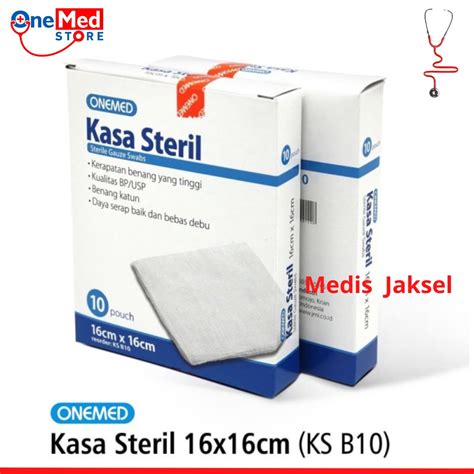 Jual Onemed Kasa Kassa Steril Sterile X Penutup Luka Perban