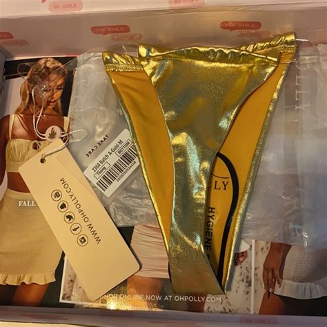 Oh Polly Swim Nwt Oh Polly Skinny Dipping Micro Bikini Bottoms