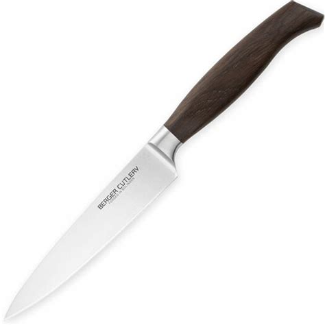 Нож универсальный BERGER CUTLERY Ergo Line Smoked Oak 16 см (BC111216 ...
