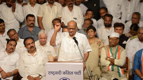 In Latest Pawar V Pawar Twist Sharads Ncp Expels Ajits Rebel