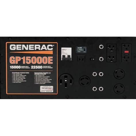 Generac Gp E Gp Series Watt Portable Generator