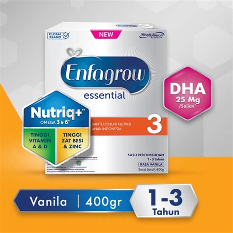 Jual Enfagrow Essential 3 400gr Shopee Indonesia