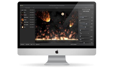 Particle Designer - A Particle Simulation Editor For Mac · 71Squared