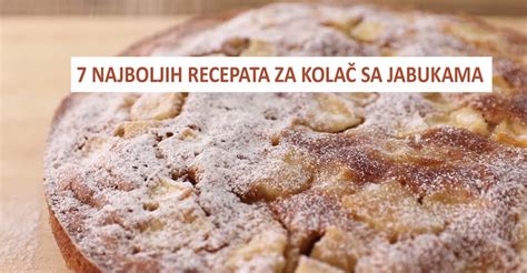 Sedam najboljih recepata za kolač sa jabukama