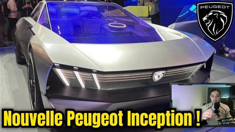 NOUVELLE PEUGEOT INCEPTION 2023 Présentation sans test Peugeot