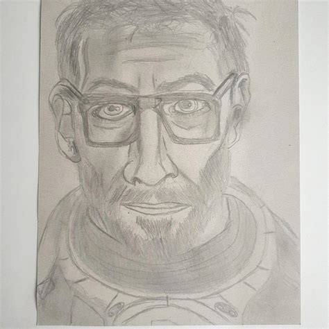 Fan art of Gordon Freeman: : r/HalfLife