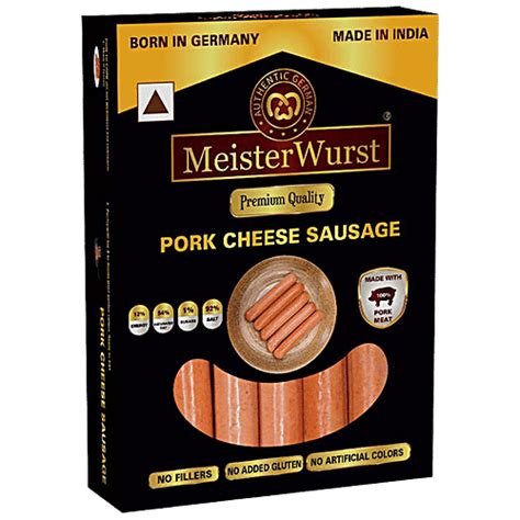 Buy MEISTERWURST Pork Cheese Sausage No Fillers No Added Gluten No