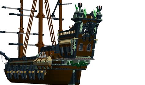 Lego Pirates Of The Caribbean Flying Dutchman Ship