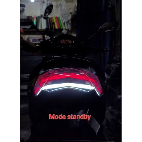 Jual Stoplamp Lazy Vario Led Old Twotone Shopee Indonesia