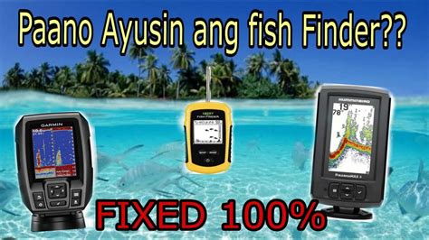 Paano Mag Ayos Ng Fish Finder Complete Tutorial 100 Fixed YouTube