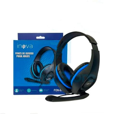 Fone De Ouvido Gamer Microfone Inova Fon Shopee Brasil