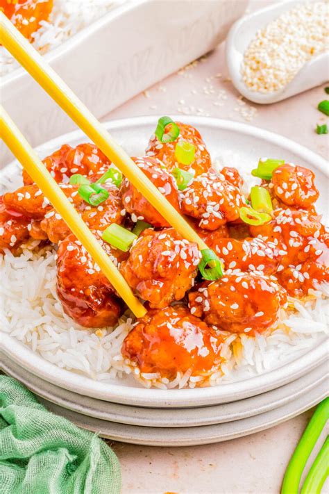 20 Minute Sticky Sesame Chicken Averie Cooks