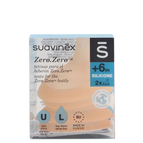 Suavinex Zero Zero Tetina Silicona Flujo L M Tetinas Farmasoler