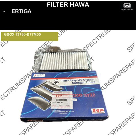 Jual Filter Hawa Saringan Udara Ertiga Gbox B M Shopee Indonesia