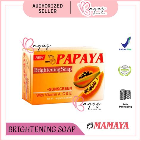 Jual Bagus Sabun Papaya Bpom Original By Mamaya Sabun Batang