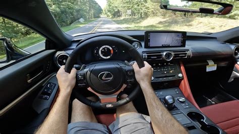 2023 Lexus RC350 F Sport POV Drive Impressions And ASMR YouTube