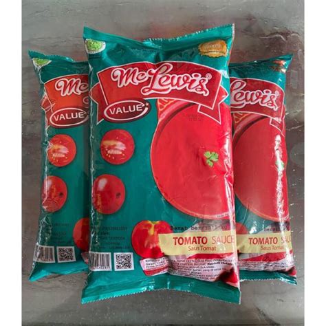 Jual Mc Lewis Sauce Tomat 1kg Saos Tomat Mc Lewis Shopee Indonesia