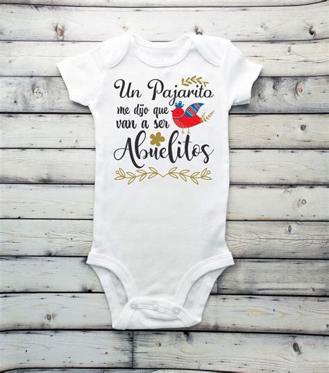 Anuncio De Embarazo Pregnancy Announcement Hola Abuela Hola Abuelo Hola