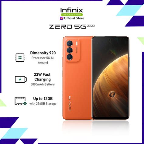 Jual Infinix Zero 5g 2023 8 256 Ram 8gb Rom 256gb Garansi Resmi