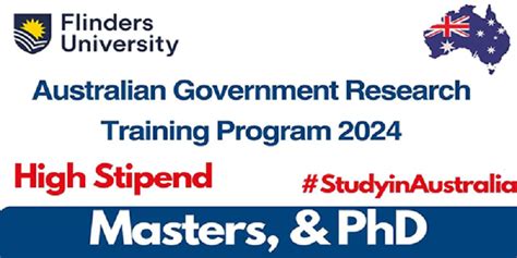 Flinders University AGRTP Scholarship International 2024 25 In