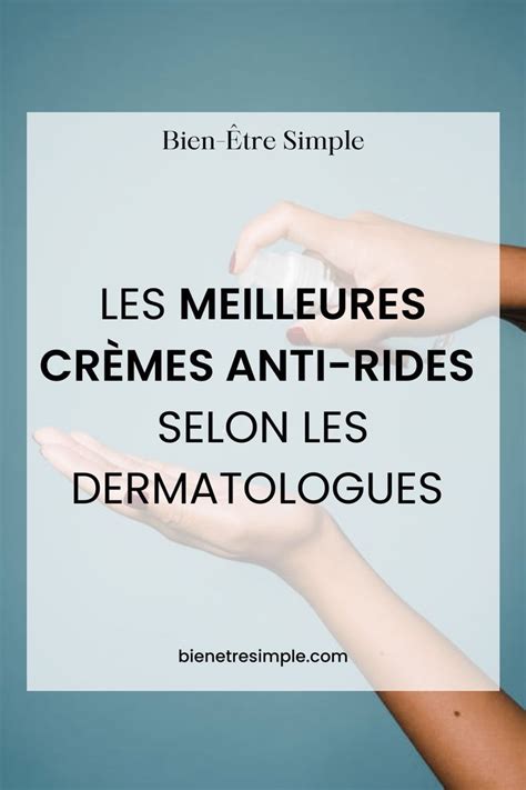 Top Des Meilleures Cr Mes Antirides Naturelles En Meilleur