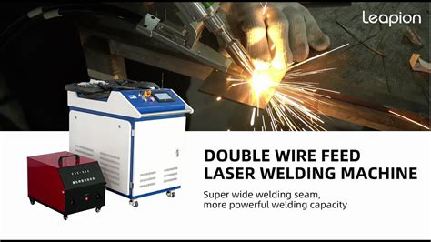 Double Wire Feed Laser Welding Machine Youtube