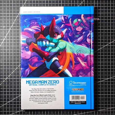 Sealed Mega Man Zero Official Complete Works Hardcover Art Book