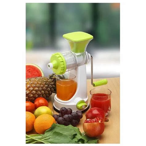 Manual Fruit Vegetable Juicer With Vacuum Locking System