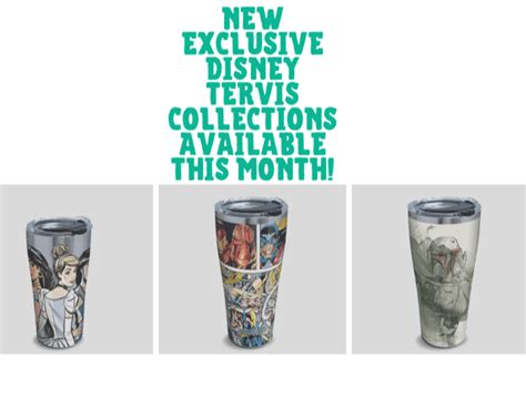 Tervis Releases New Limited Edition Disney Tumblers - Inside the Magic