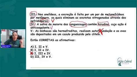 AnelÍdeos Morfologia E Fisiologia Youtube