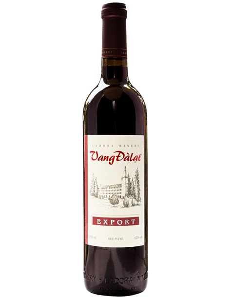 Rượu Vang Đà Lạt Export Red Wine