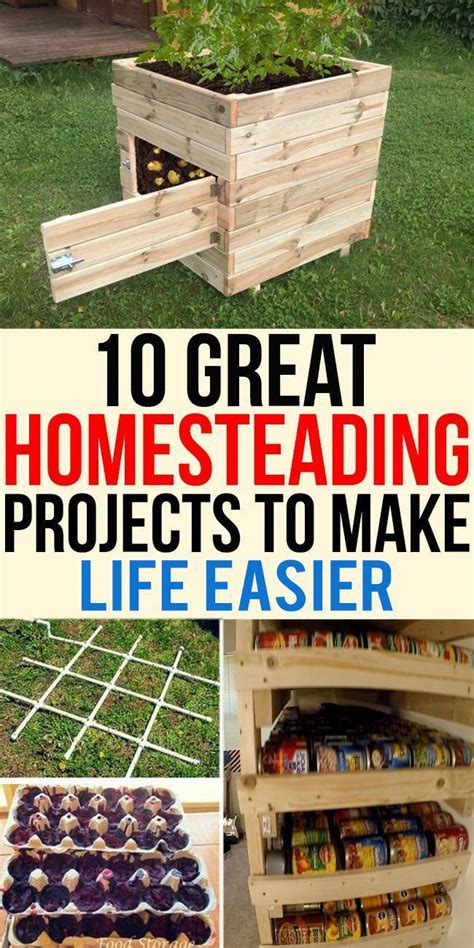 Great Homesteading Projects To Make Life Easier