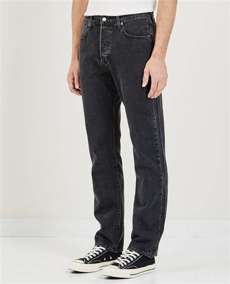 Levis Made And Crafted 501 Original Jeans Black Stonewash Garmentory