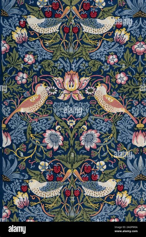 Strawberry Thief Decorative Fabric Museum The William Morris Society